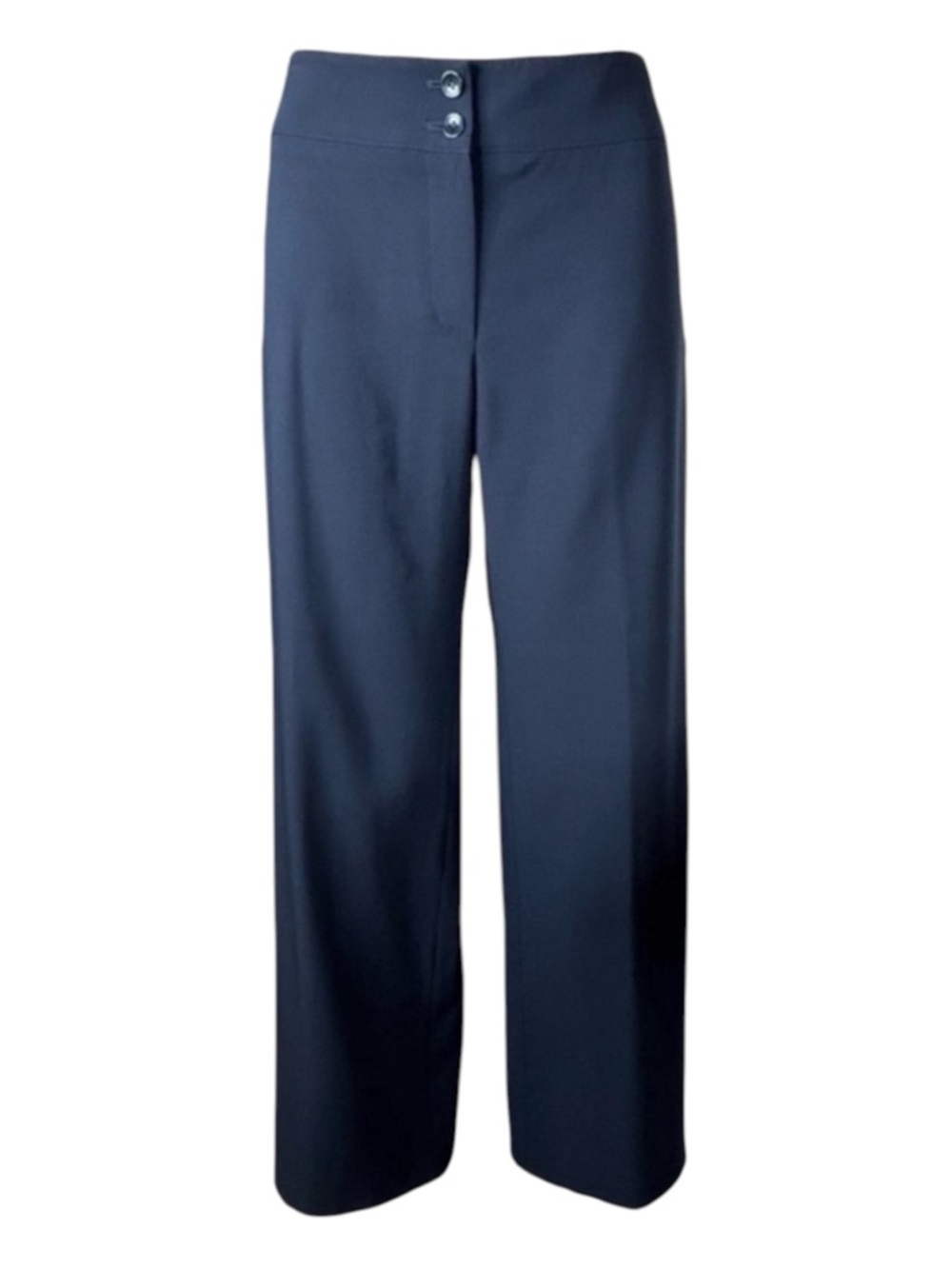 ARMANI COLLEZIONI Black 100% Virgin Wool Trousers, Not Scratchy At All, Size 6.